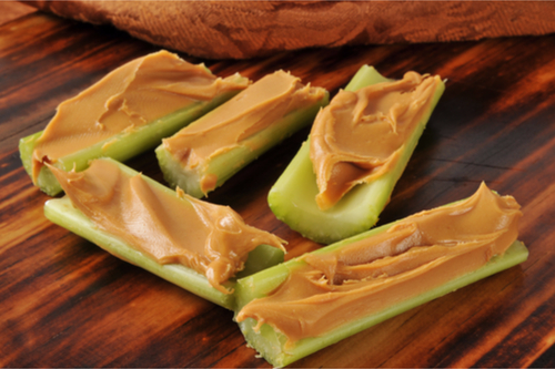 Celery And Peanut Butter