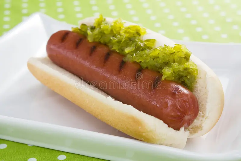 Hot Dog And Relish