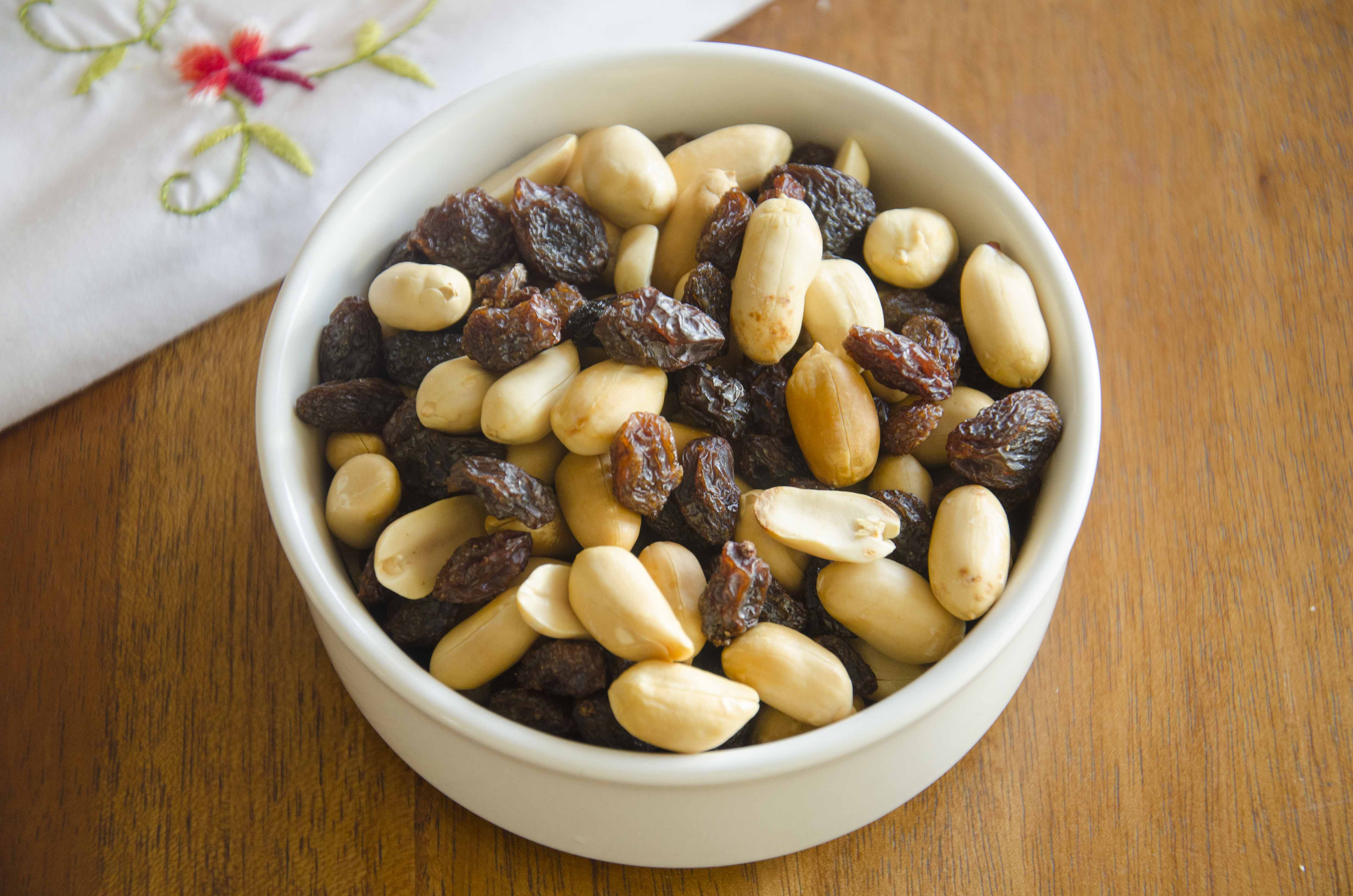 Peanuts And Raisins