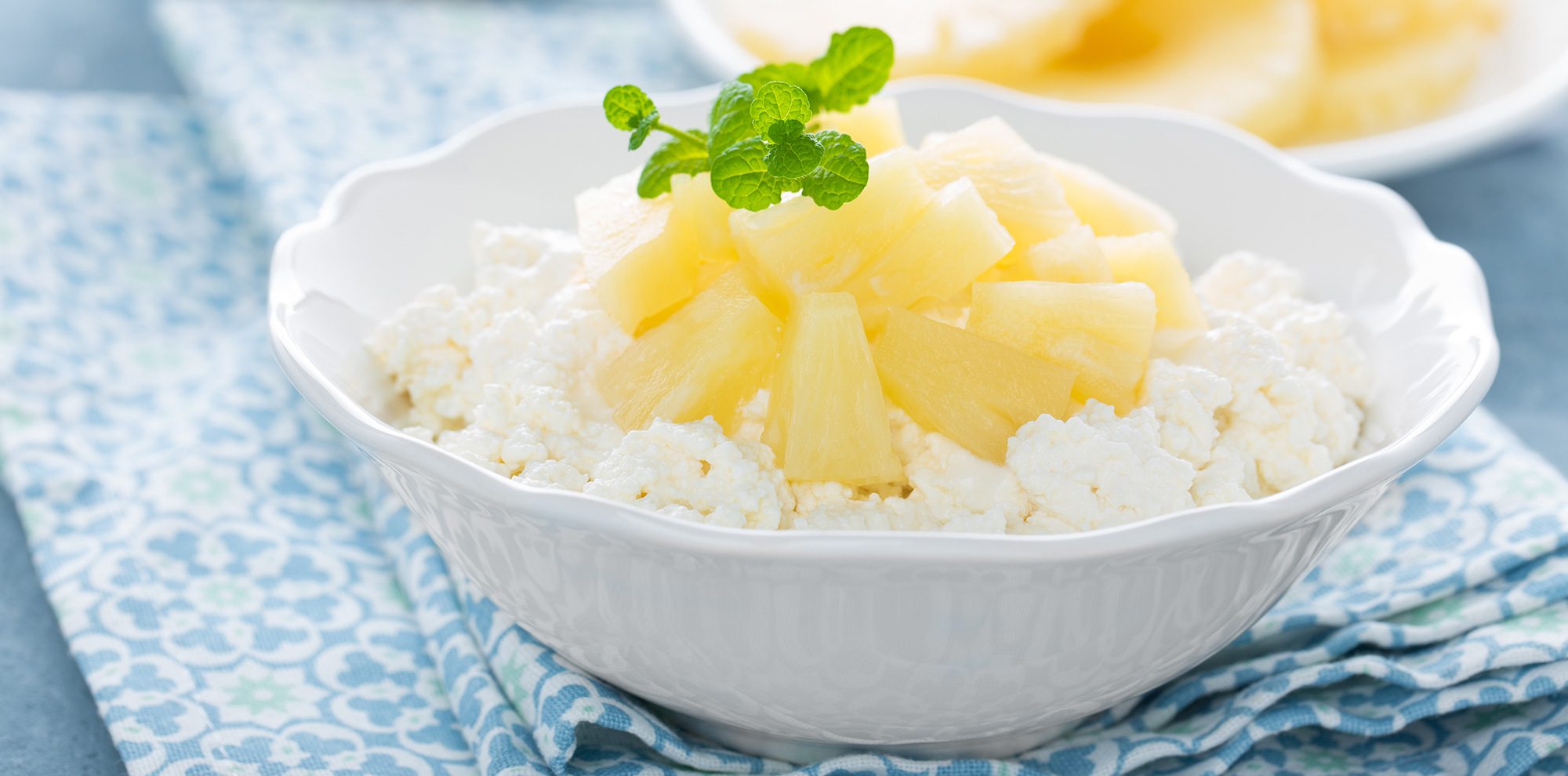 Pineapple And Cottage Cheese