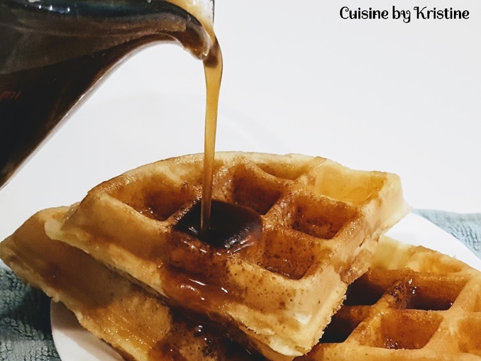 Waffles And Syrup