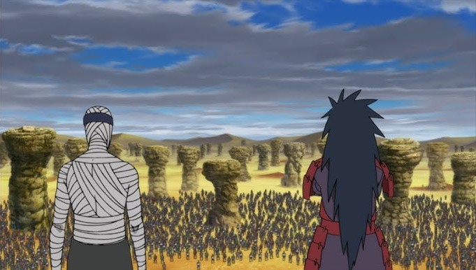 Madara vs. Shinobi Alliance & 5 Kage