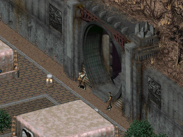 Vault 8,Vault City (ห้องที่มีที่เครื่องกรองนำ้เยอะเกิน ก่อนที่จะออกมาสร้างเมืองชุนชนบนดิน)