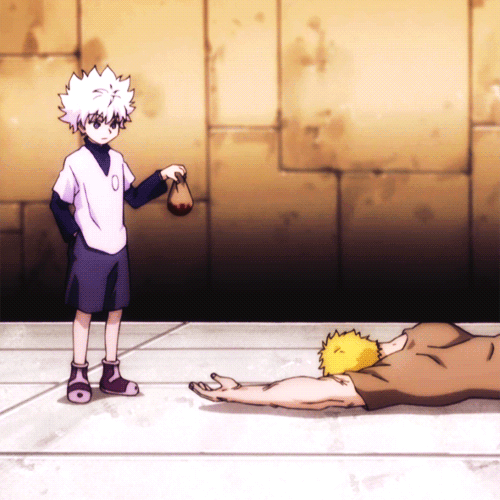 Killua Heart Scene