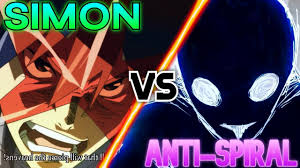 Simon vs Anti-Spiral – Gurren Lagann