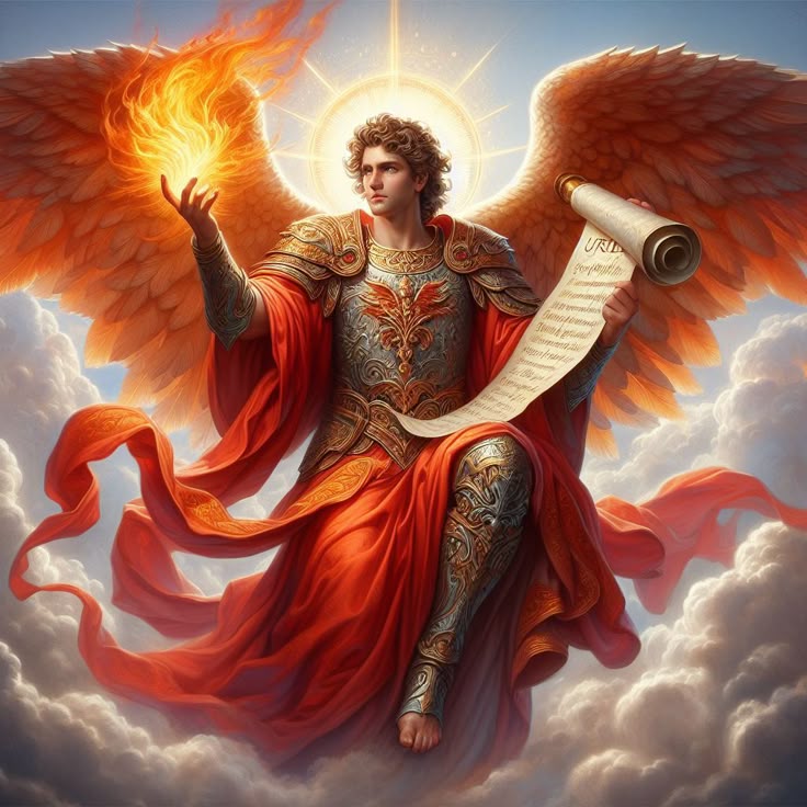 Uriel Archangel Of Wisdom And Divine Light