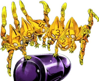 Stands de Jojo da parte 5 "Golden Wind"
