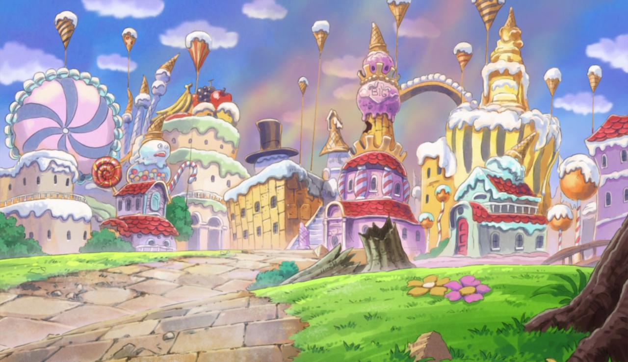 One piece islands