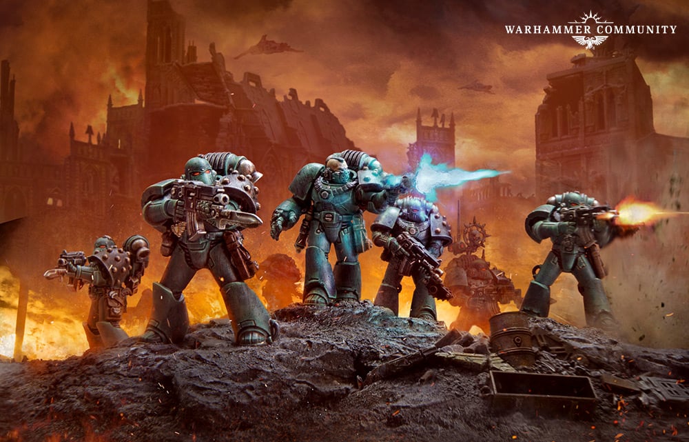 จัดอันดับ Warhammer 40K Space Marine Power armour for สมาชม