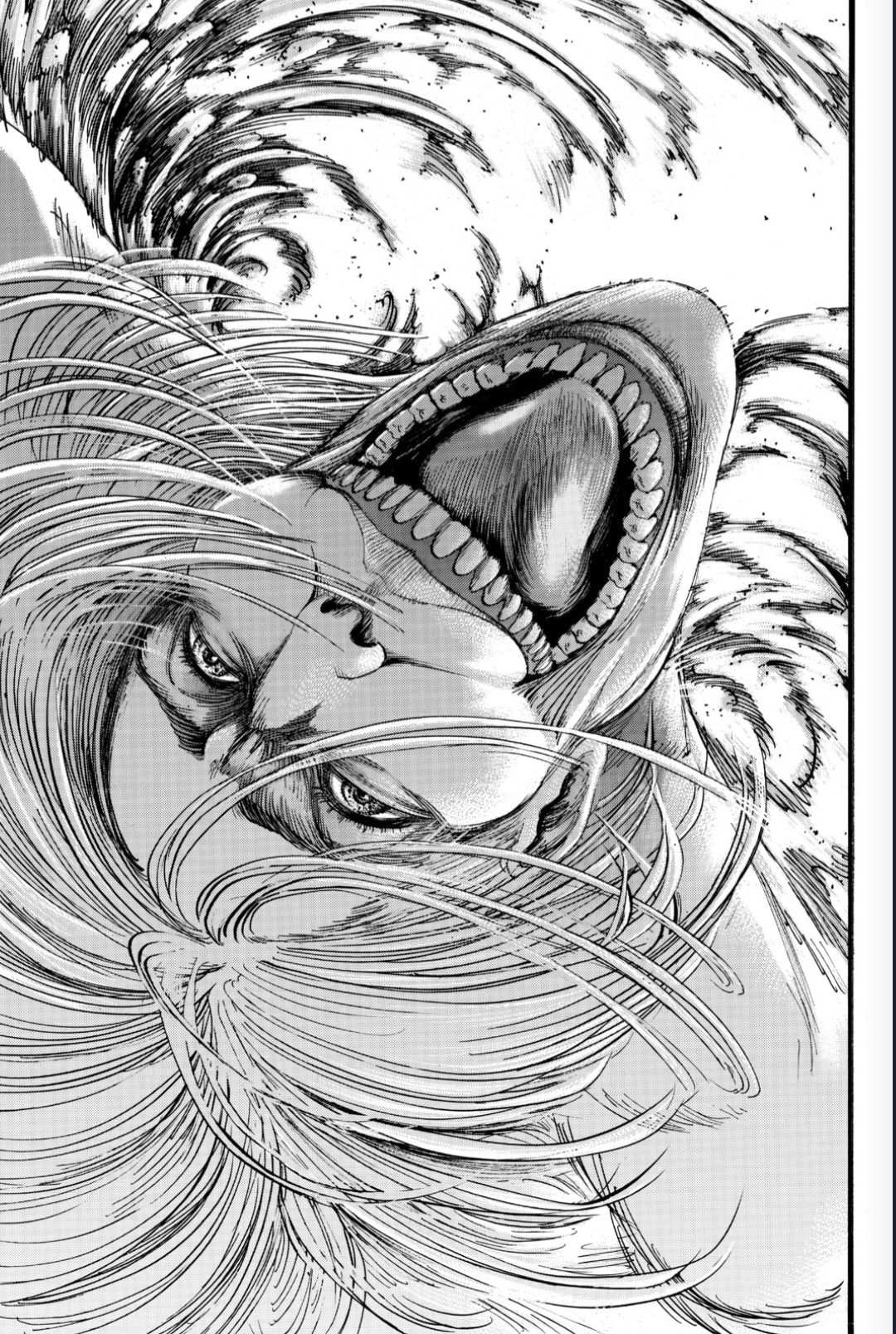 Smiling Titan is Eren stepmom