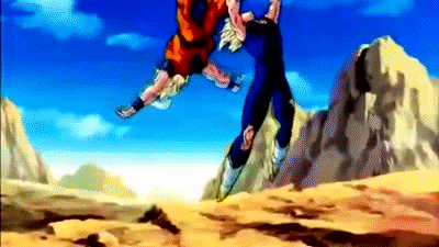 Goku vs Majin Vegeta