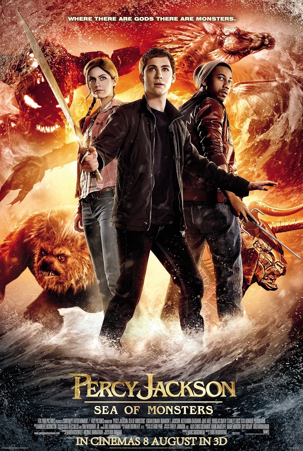 Percy Jackson Sea Of Monsters (2013)