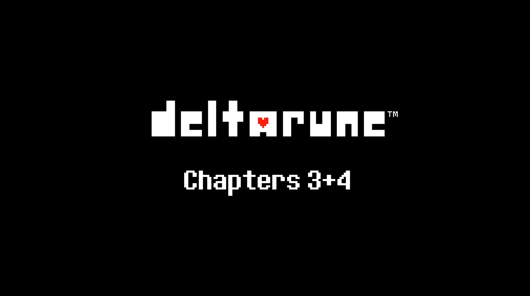 deltarune Chapters 3+4 (original soundtrack)