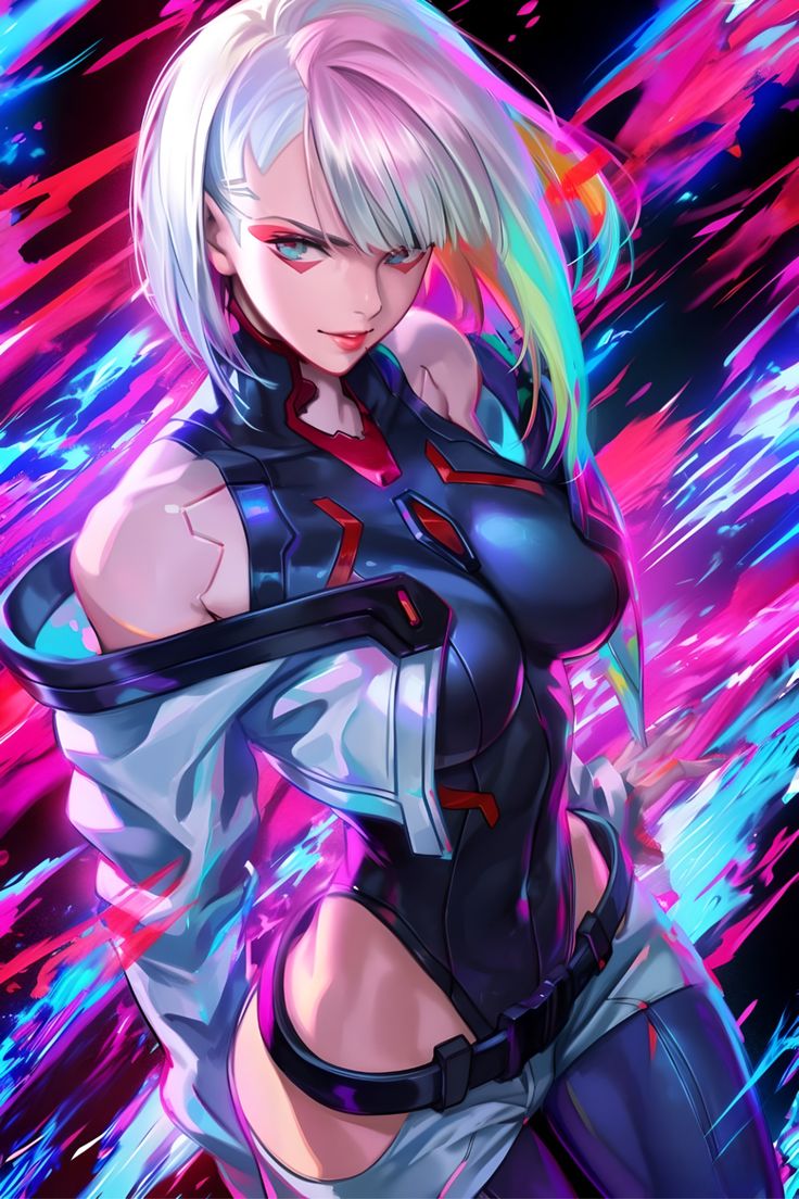 Something similar to Lucy from cyberpunk edgerunners