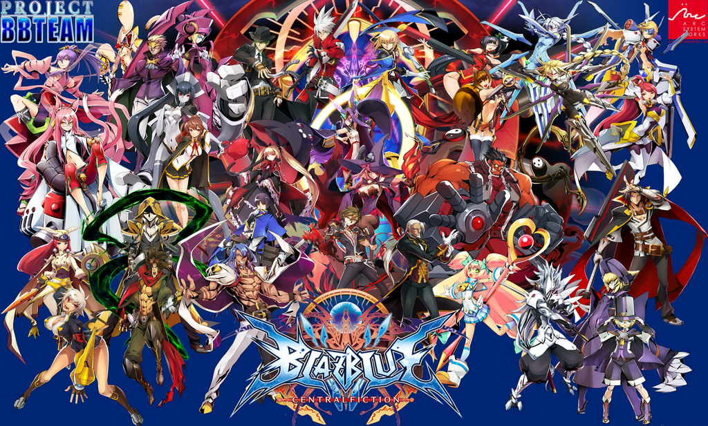 All BlazBlue Character