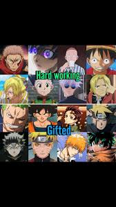Hard Working Anime Characters