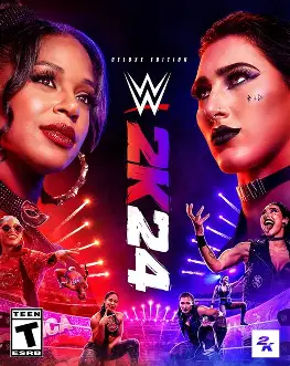 WWE2K24 Deluxe Edition Cover