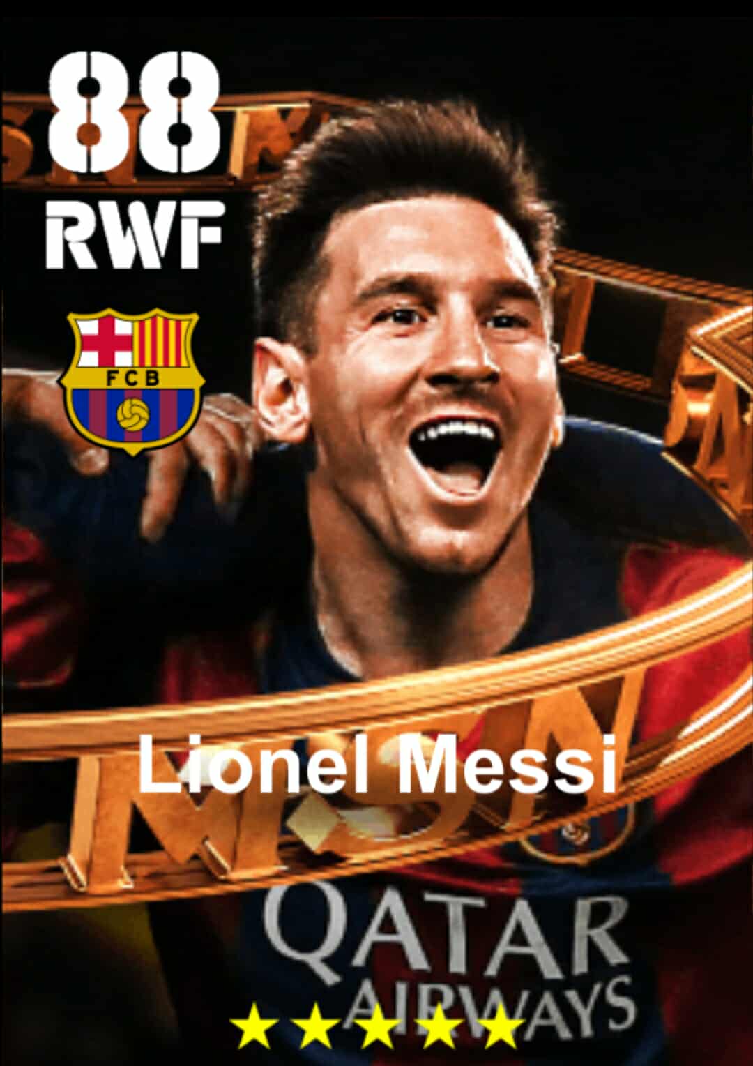 Messi Efootball Card