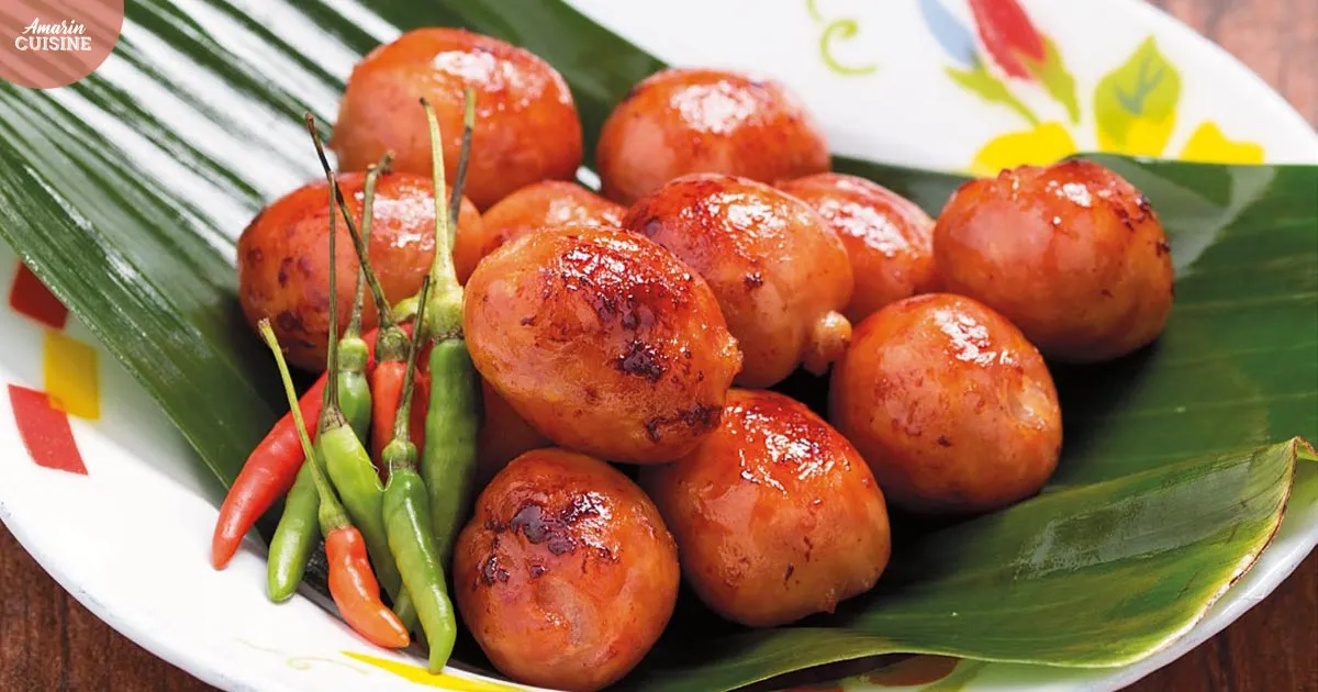 Northeastern Sausage (ไส้กรอกอีสาน)