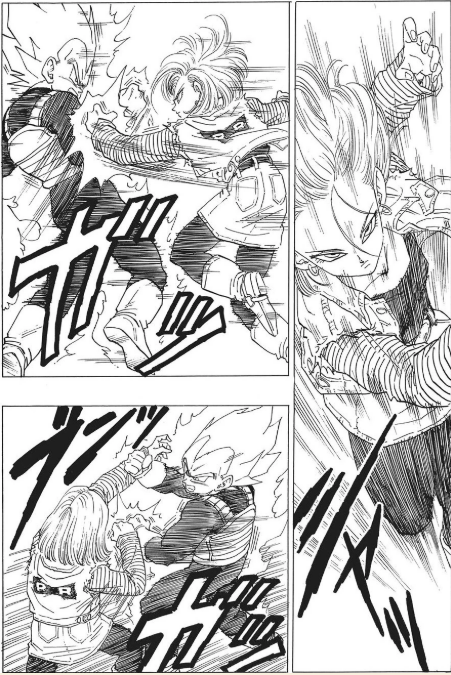 Vegeta Vs C18