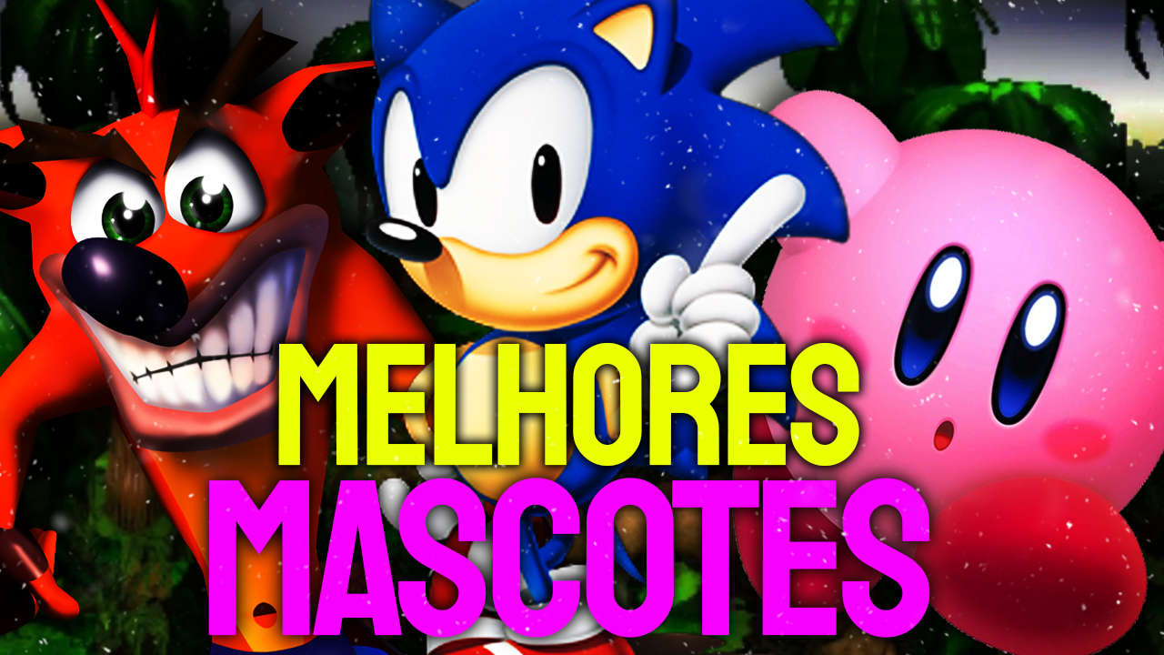 Os MELHORES MASCOTES DA HISTÓRIA DOS VIDEOGAMES!