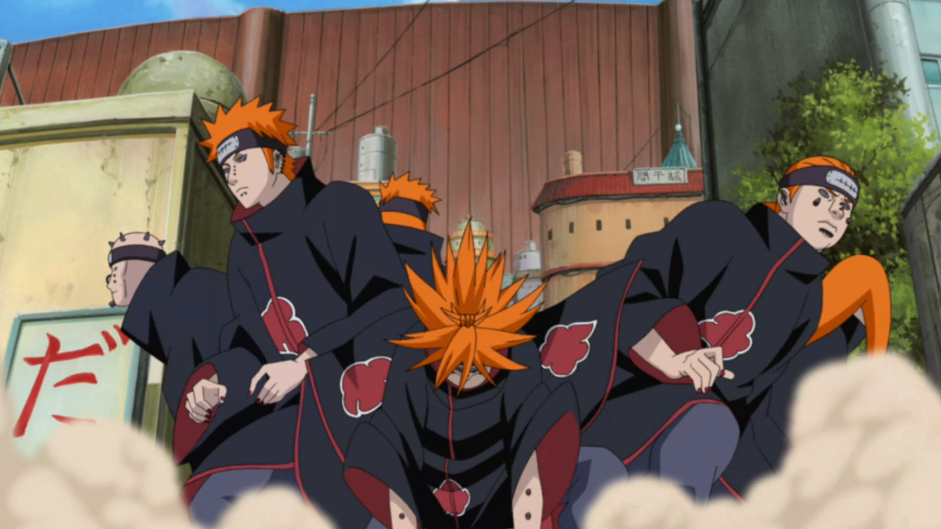 Pain Attacks Konoha (Naruto)