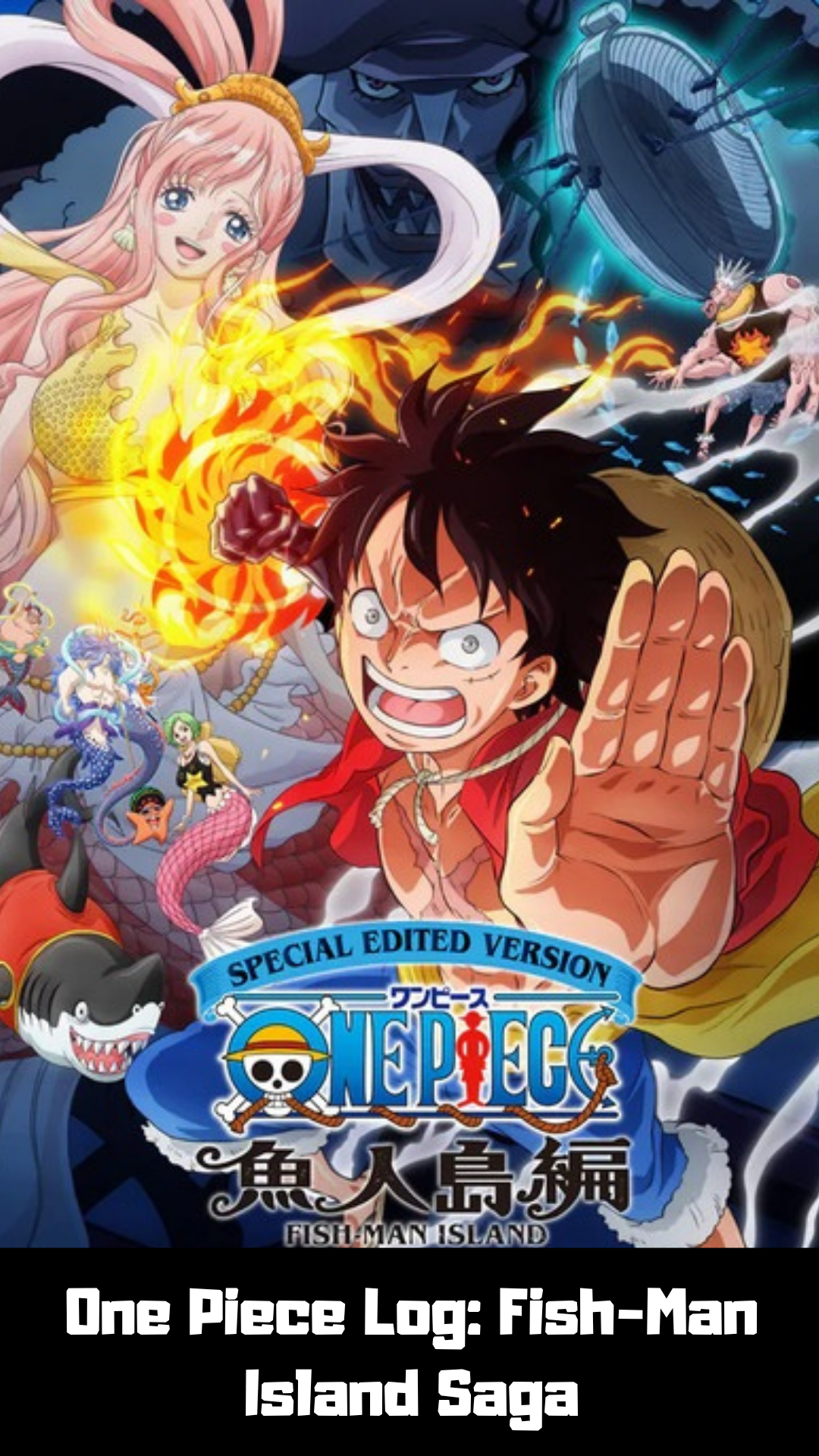 One Piece Log Fish Man Island Saga