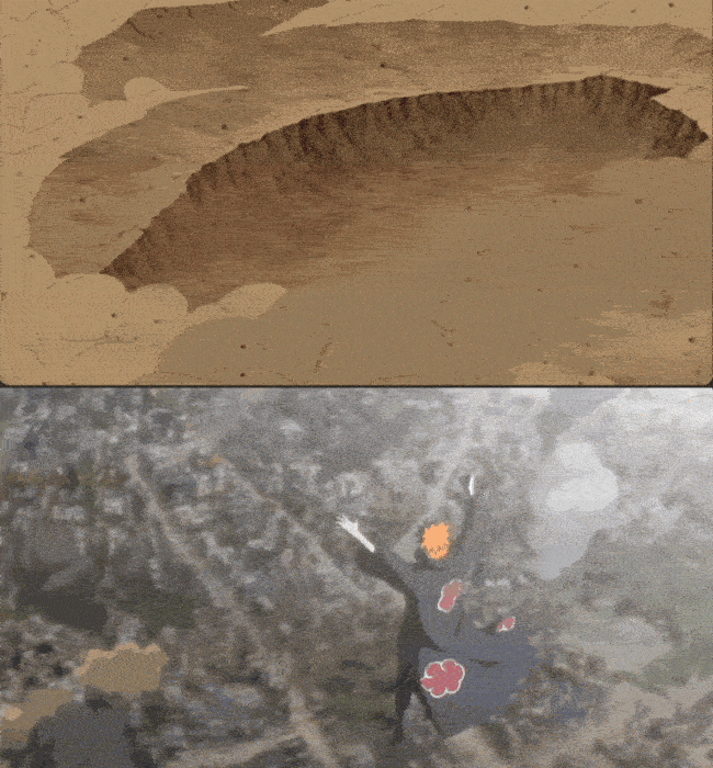 Naruto VS Pain Arc