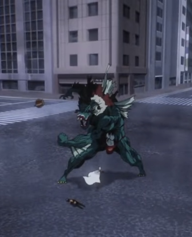 Sea king gets one shotted by Saitama after talking shit