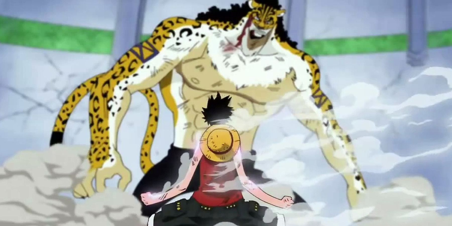 Luffy Vs Rob Lucci(Ennies Lobby)