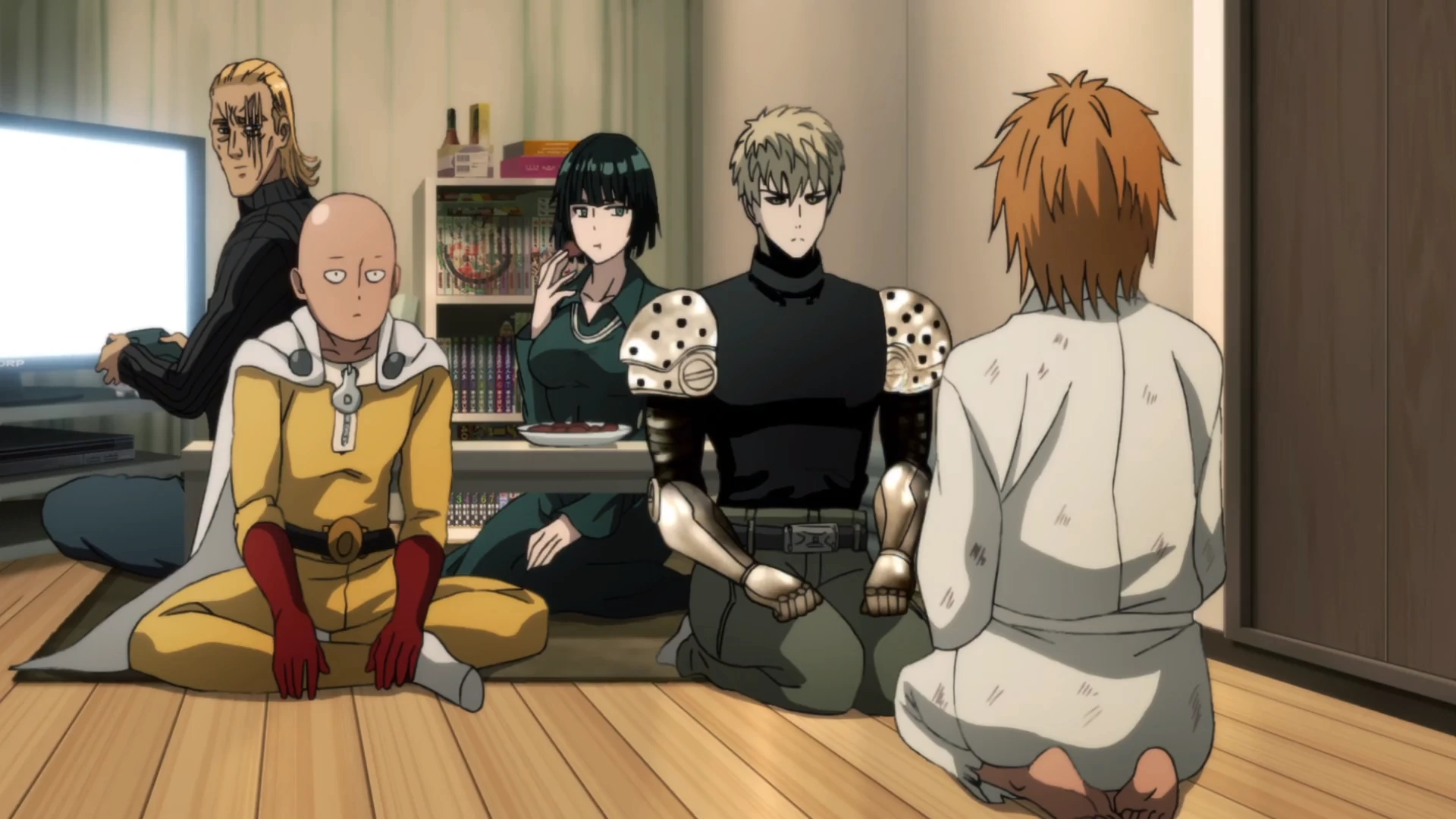 SAITAMA, GENOS, SILVER FANG, KING, FUBUKI