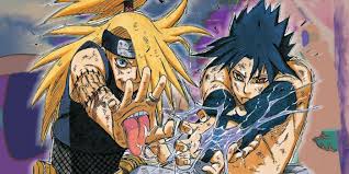 Sasuke Vs Deidara