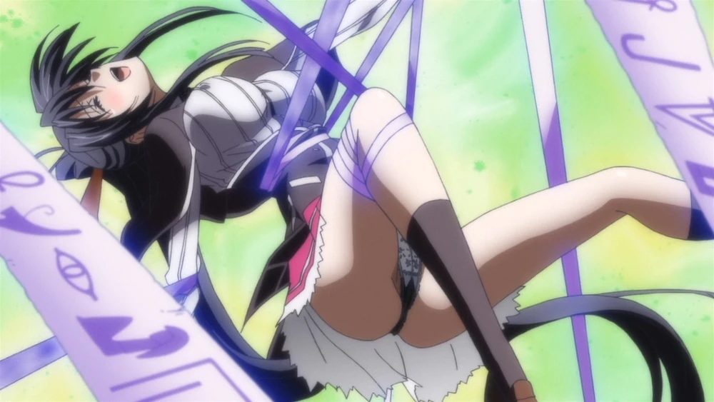 Akeno Open Legs