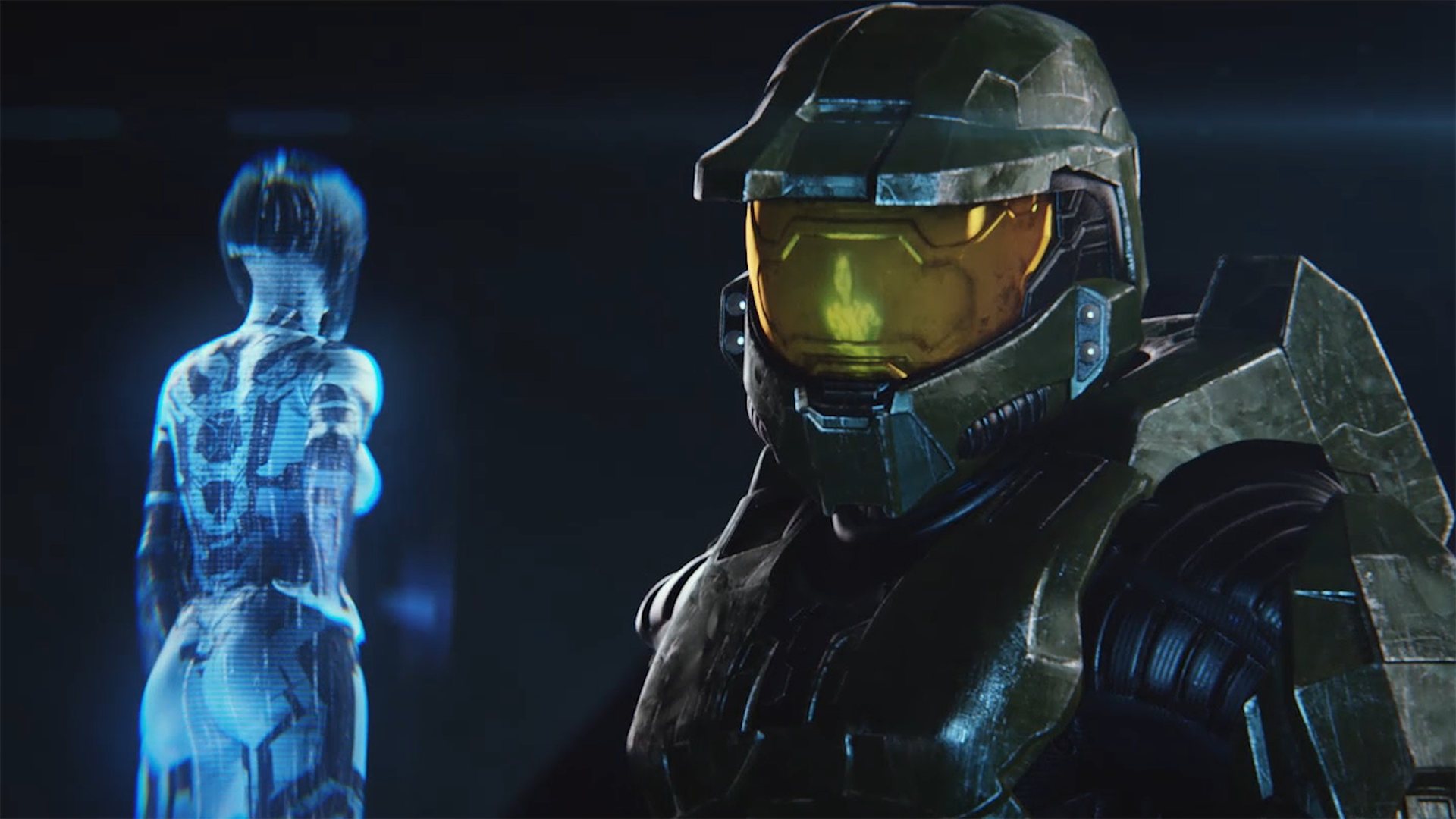 MASTER CHIEF AND CORTANA