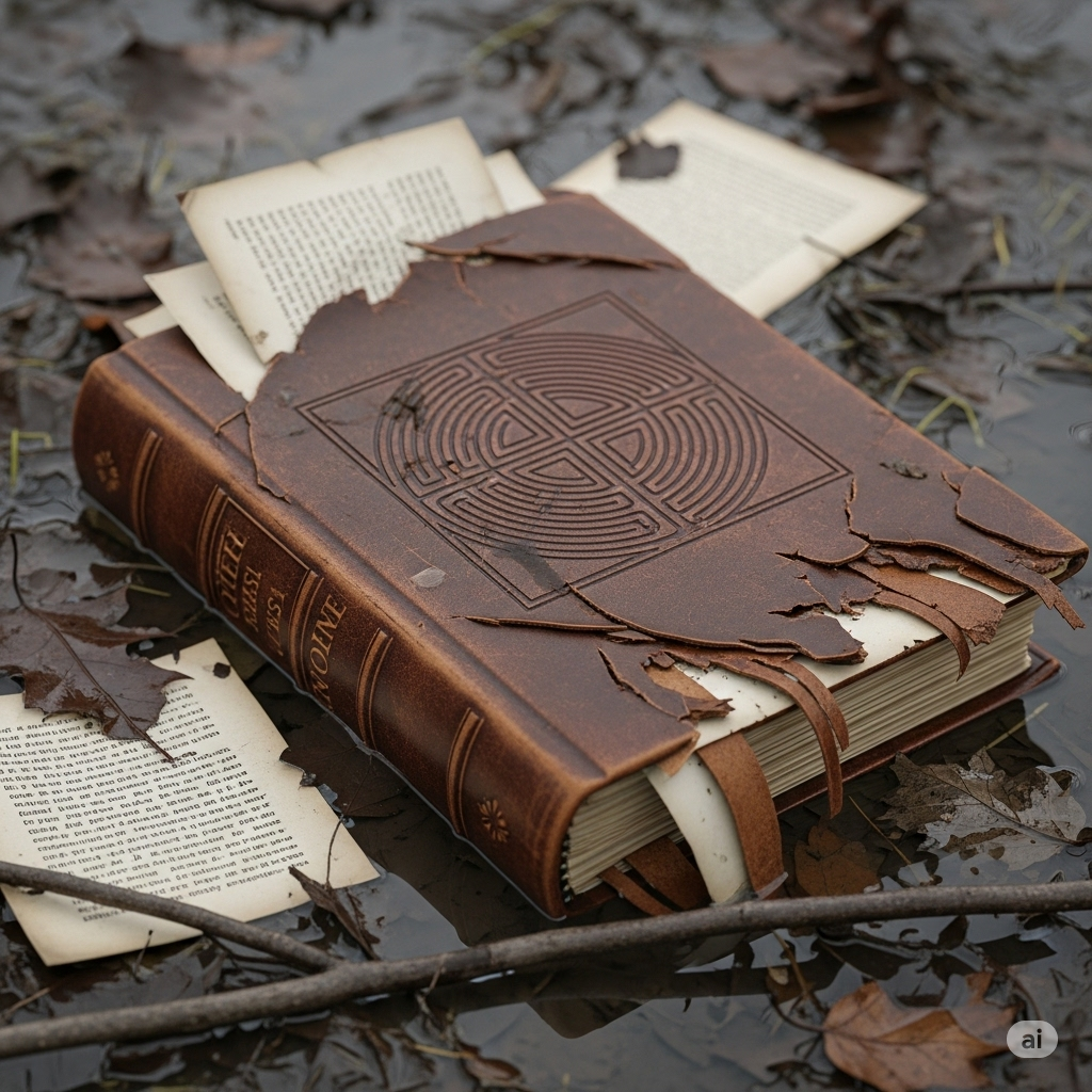 หนังสือหรือสมุดหายไป แล้วกลับมาปรากฏภายหลังในสภาพเปียกหรือขาด