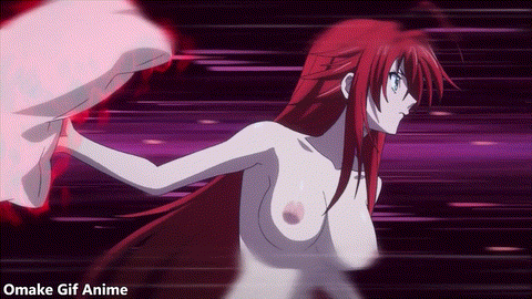 Rias and akeno fight
