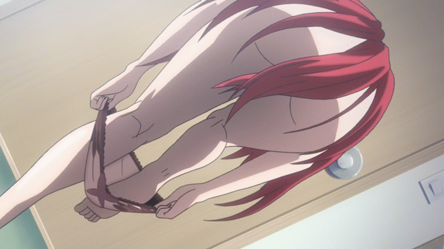 Rias put her panty