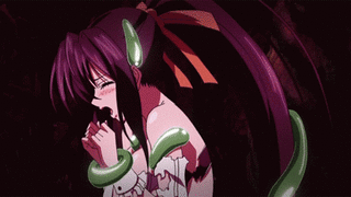 Akeno tickling by gelatine