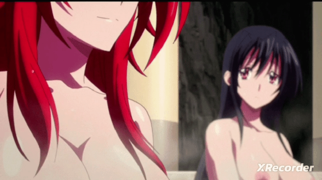 Rias stand up in bath