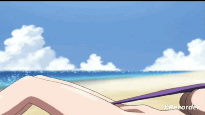 Rias take sun