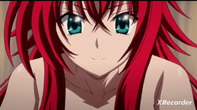 Rias nude with open legs