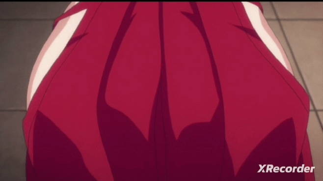 Akeno remove his clothes 