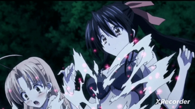 Akeno and Asia undressed