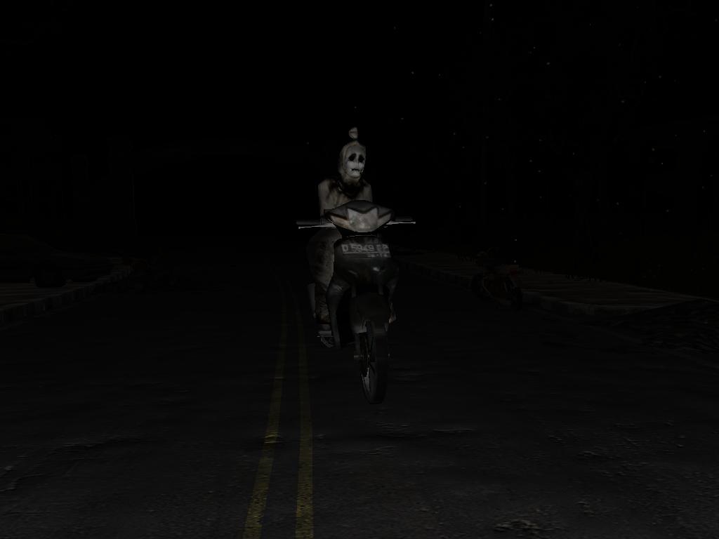 Pocong on Motorcycle(dreadout)