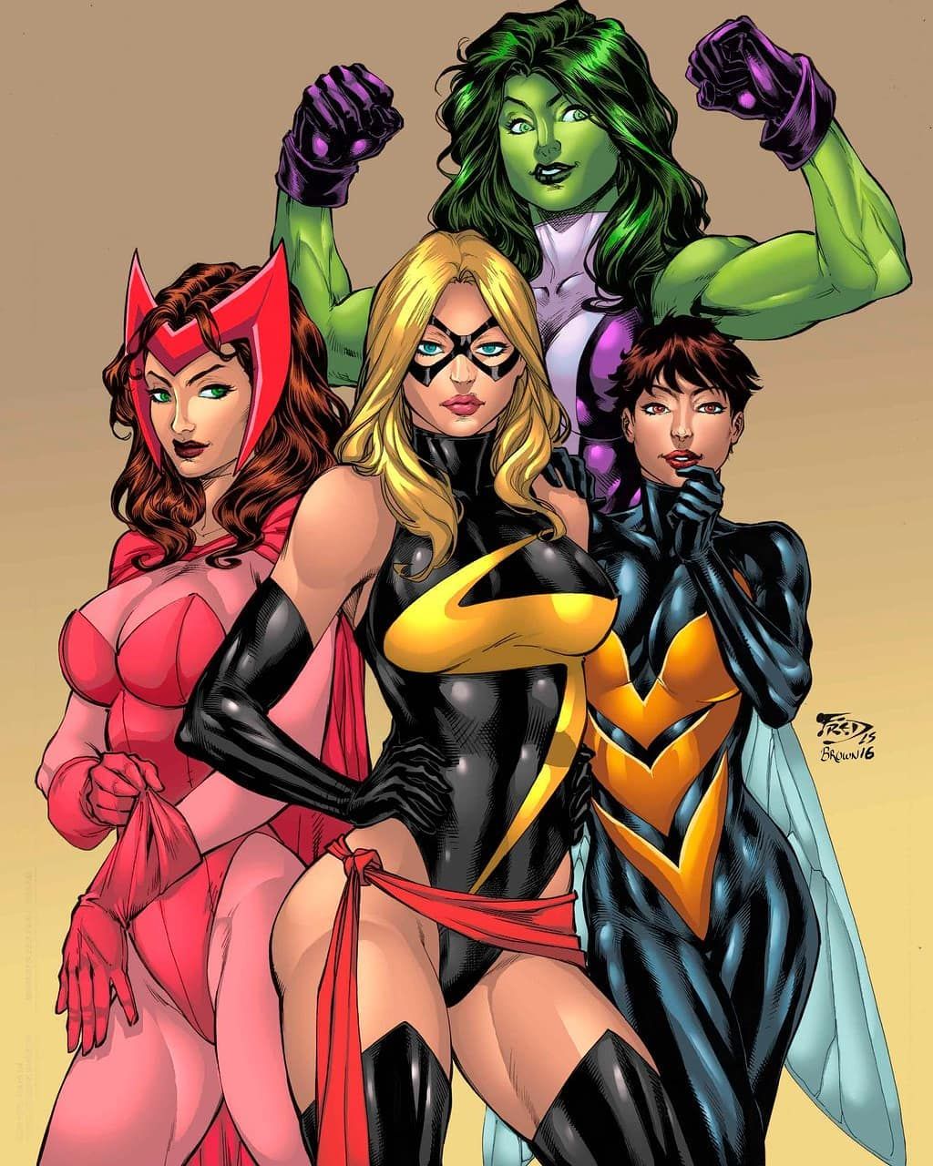 Marvel Comic Waifu