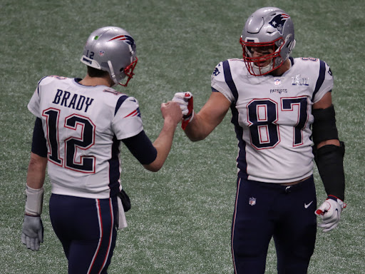 Tom Brady And Rob Gronkowski (The NFL)