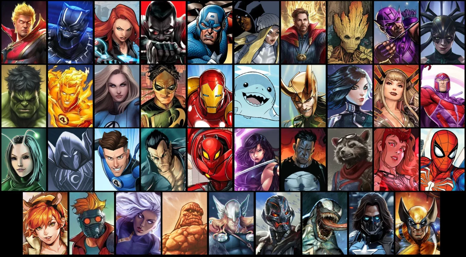 จัดอันดับตัวละครที่อยากให้เข้า Marvel Rivals