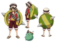 Luffy Stampede Outfit