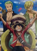 Sanji, Luffy, And Zoro