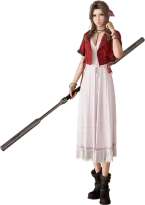 Aerith Gainsborough From FFVII Rebirth Promo Render